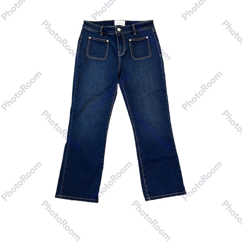 Current Elliott The Cropped Boot Patch Pocket Jea… - image 2